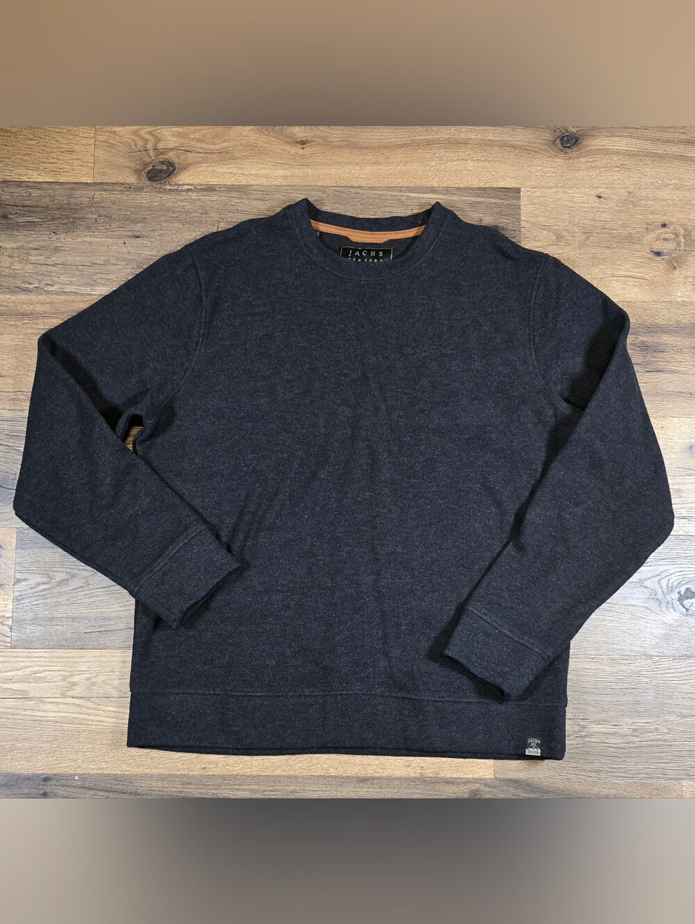 Jachs Crewneck Sweater in Dark Gray Heather